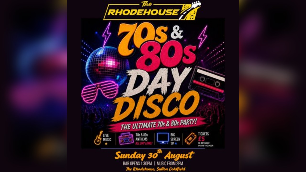 70s & 80s Day Disco