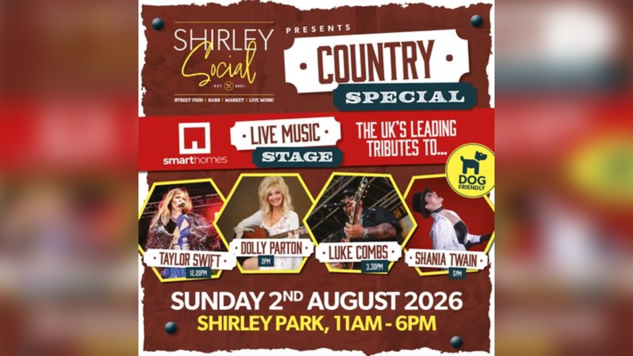 Shirley Social - Country Special - Sunday 2nd August 2026