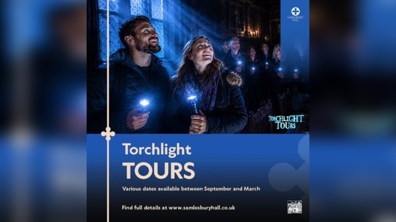 Halloween Torchlight Tours at Samlesbury Hall
