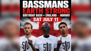 Bassman's Earth Strong Birthday Bash + England VS Norway