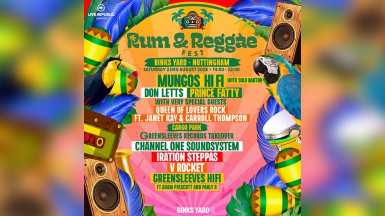 Rum & Reggae | Binks Yard, Nottingham