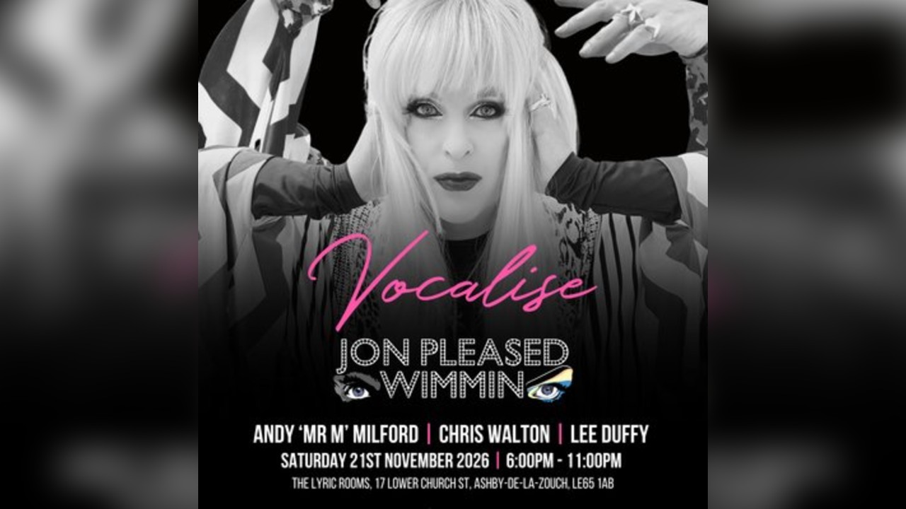Vocalise Presents - Jon Pleased Wimmin at The Lyric Rooms