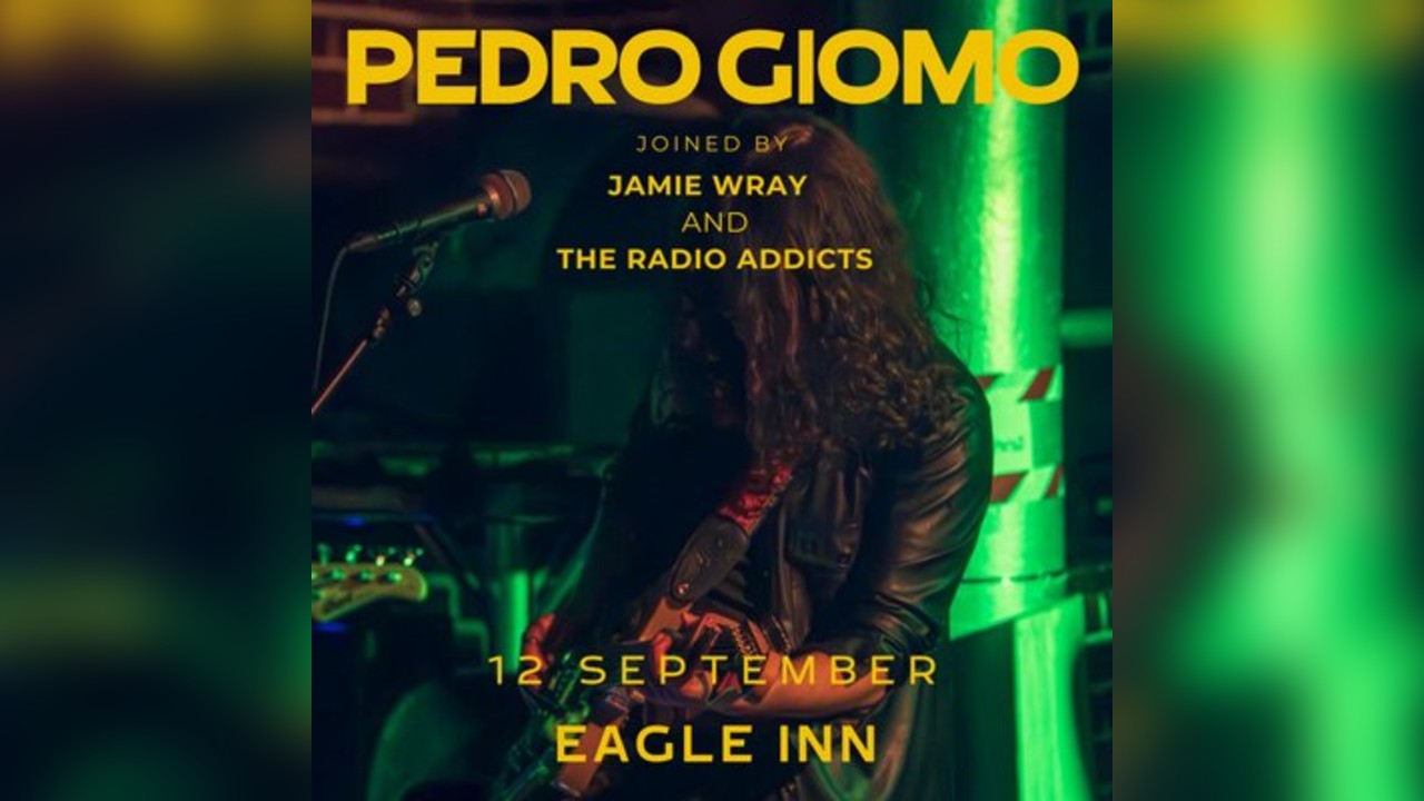 Pedro Giomo + The Radio Addicts + Jamie Wray
