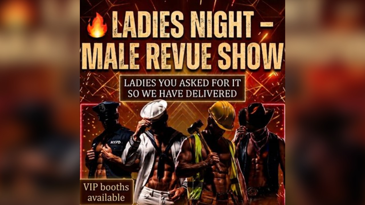 LADIES NIGHT - Male Revue Show