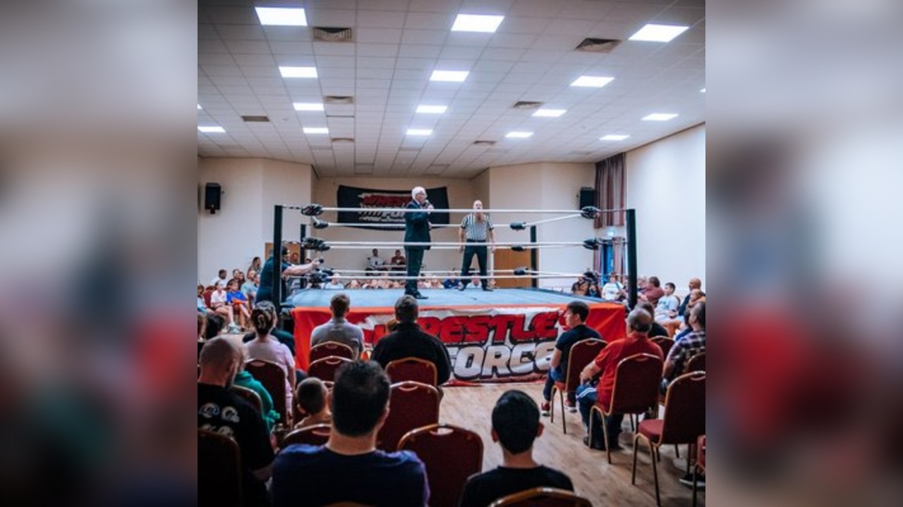 Wrestling at the Harlow Royal British Legion