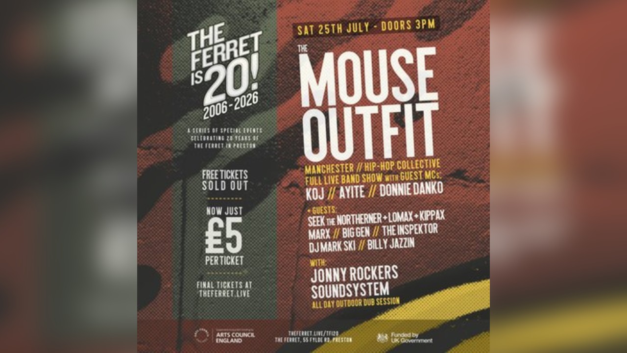 The Ferret is 20 // The Mouse Outfit + guests