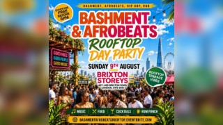 Bashment & Afrobeats Day Party - Everyone Free Before 6PM