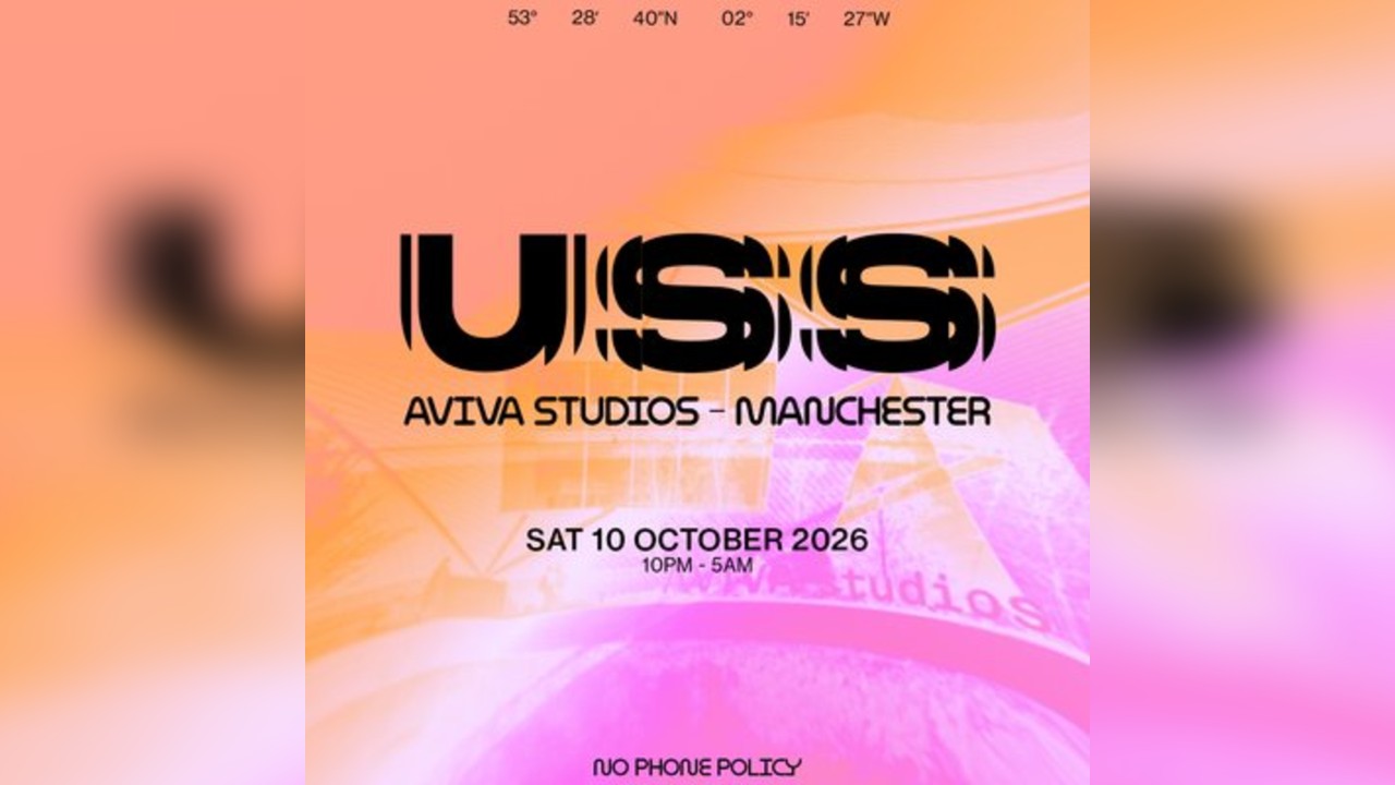 Chris Stussy presents USS @ Aviva Studios (Manchester)