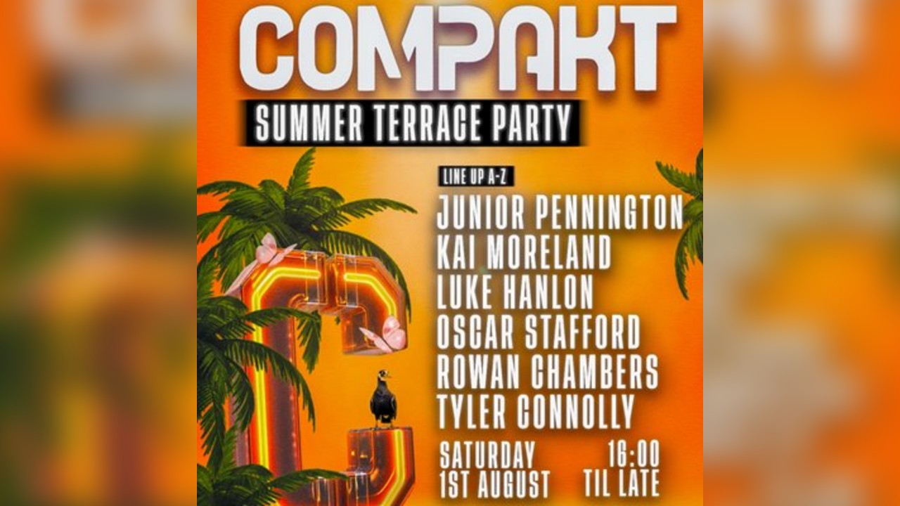 Compakt's Summer Terrace Party