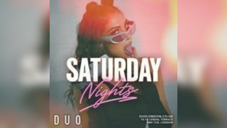 Saturday Nights at DUO Sat 12th Sep