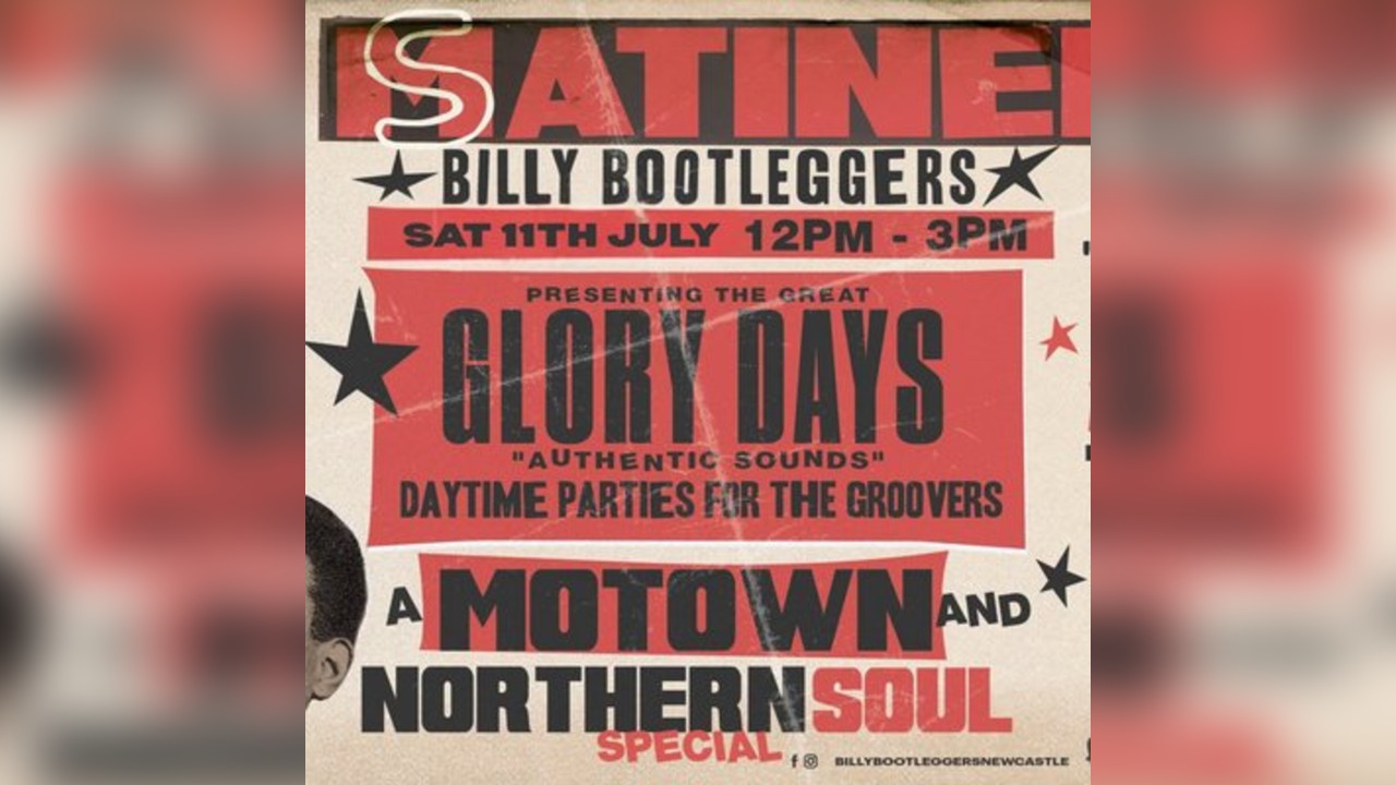 GLORY DAYS - A Motown & Northern Soul Special