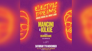 Electric Dreams - Nov 7th - CHARLIES LOFT, Milngavie
