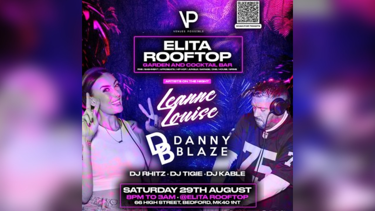 Leanne Louise Danny Blaze DJ Rhitz and DJ Tigie 29 August Eliyta