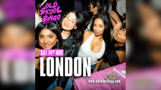 Old Skool Bingo Sat 14th Nov London