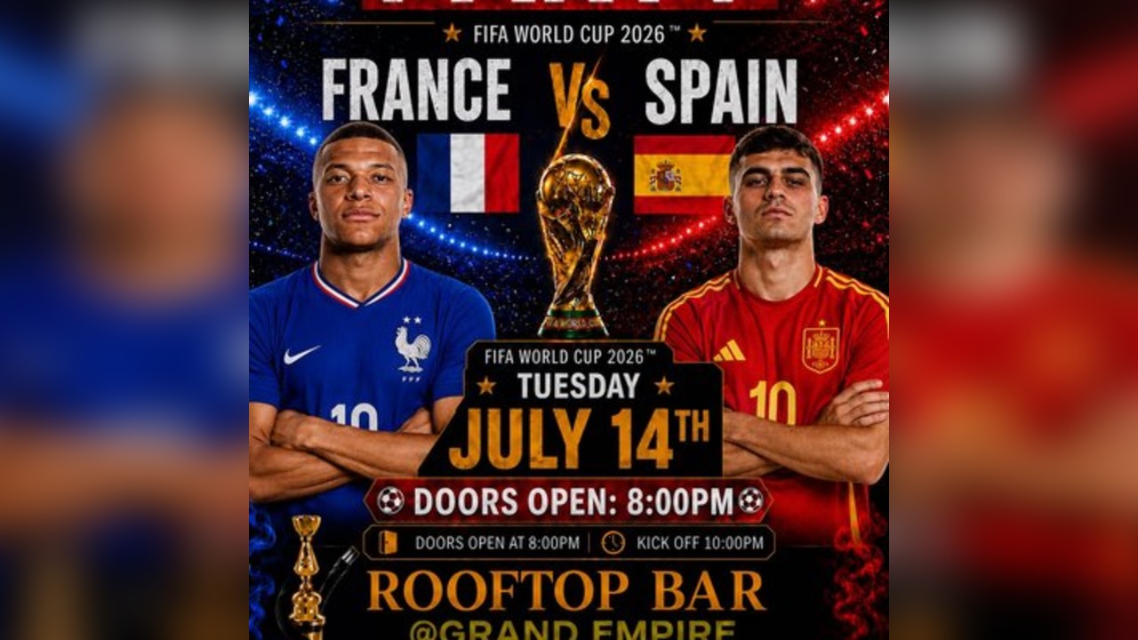 FRANCE vs SPAIN - WATCH PARTY