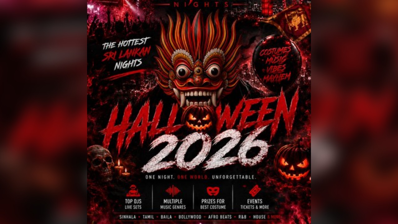 MIRIS NIGHTS presents Sri Lankan Halloween