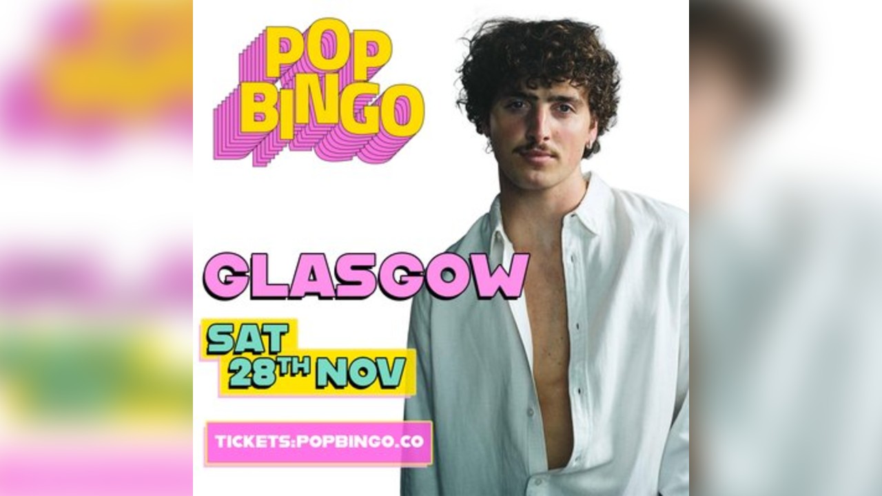POP Bingo Sat 28th Nov Glasgow