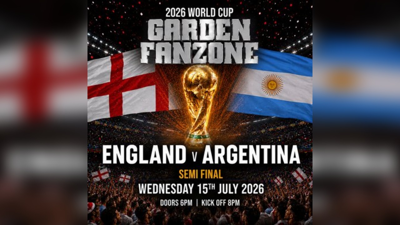 England v Argentina - World Cup Semi Final Live - Garden Fanzone