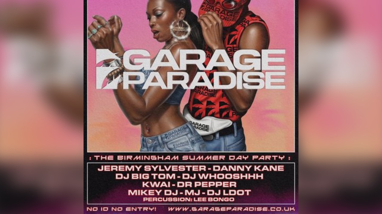 Garage Paradise - The Birmingham Summer Day Rave @ Drop Inn