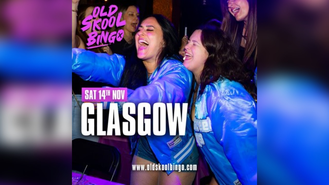 Old Skool Bingo Sat 14th Nov Glasgow