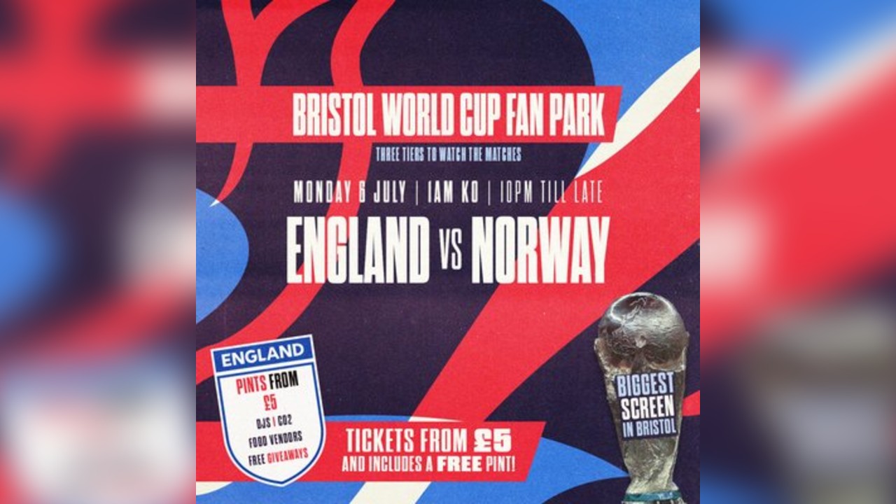 Bristol World Cup Fan Park - England vs Norway