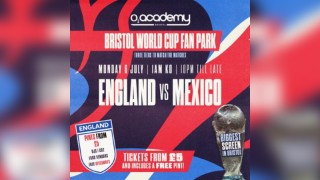 Bristol World Cup Fan Park - England vs Mexico