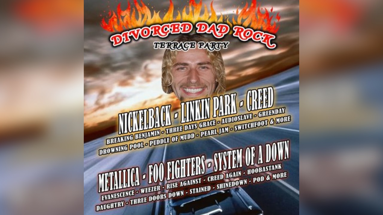Divorced Dad Rock Terrace Party (Camden)
