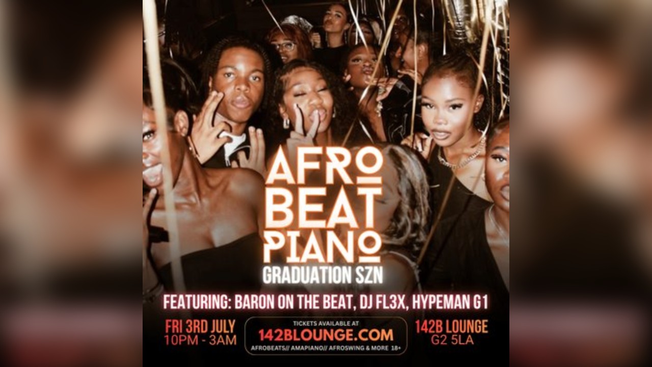 AfroBeat Piano Fridays 