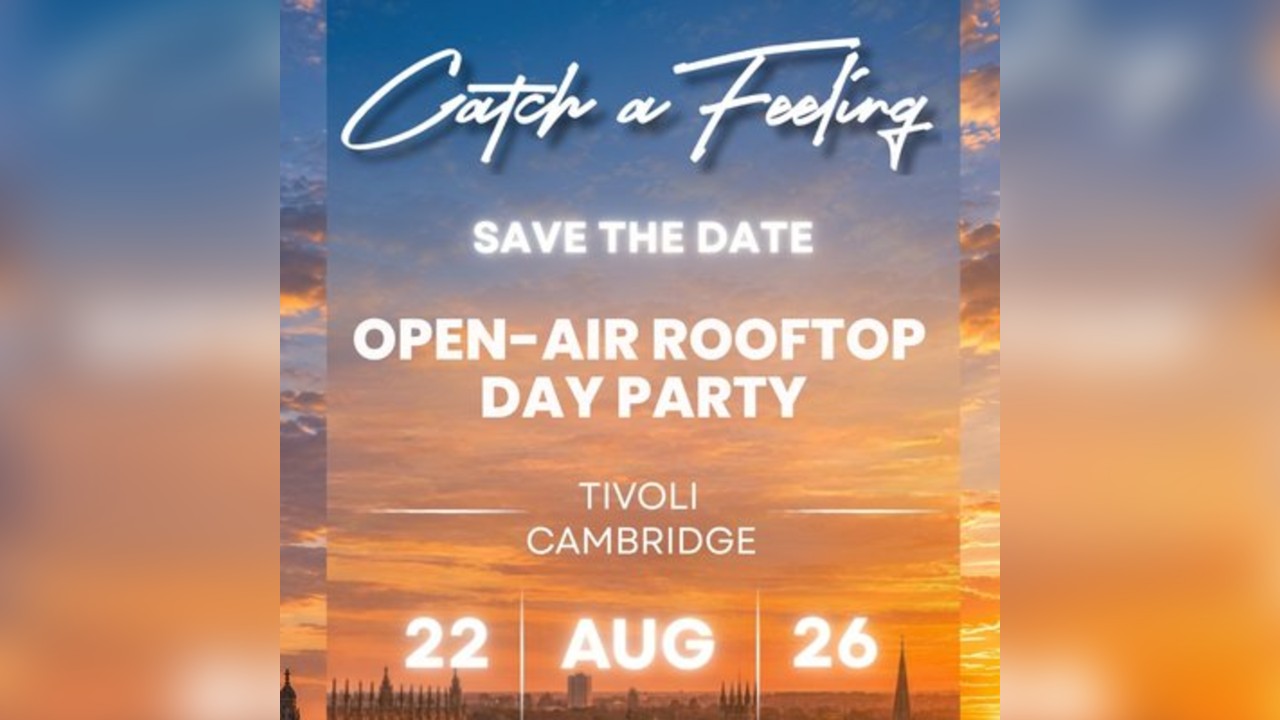 Catch a Feeling Open-Air Rooftop Day Party - Tivoli