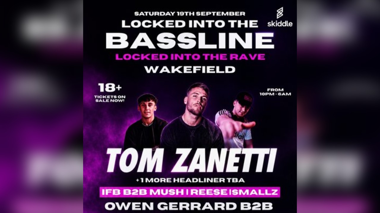 Locked Into The Bassline WAKEFIELD ft Tom Zanetti Club Nocturno