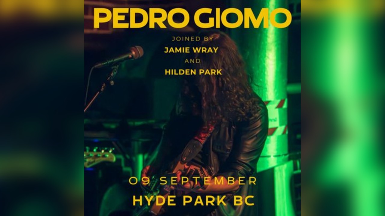 Pedro Giomo + Jamie Wray + Hilden Park - Live at HPBC
