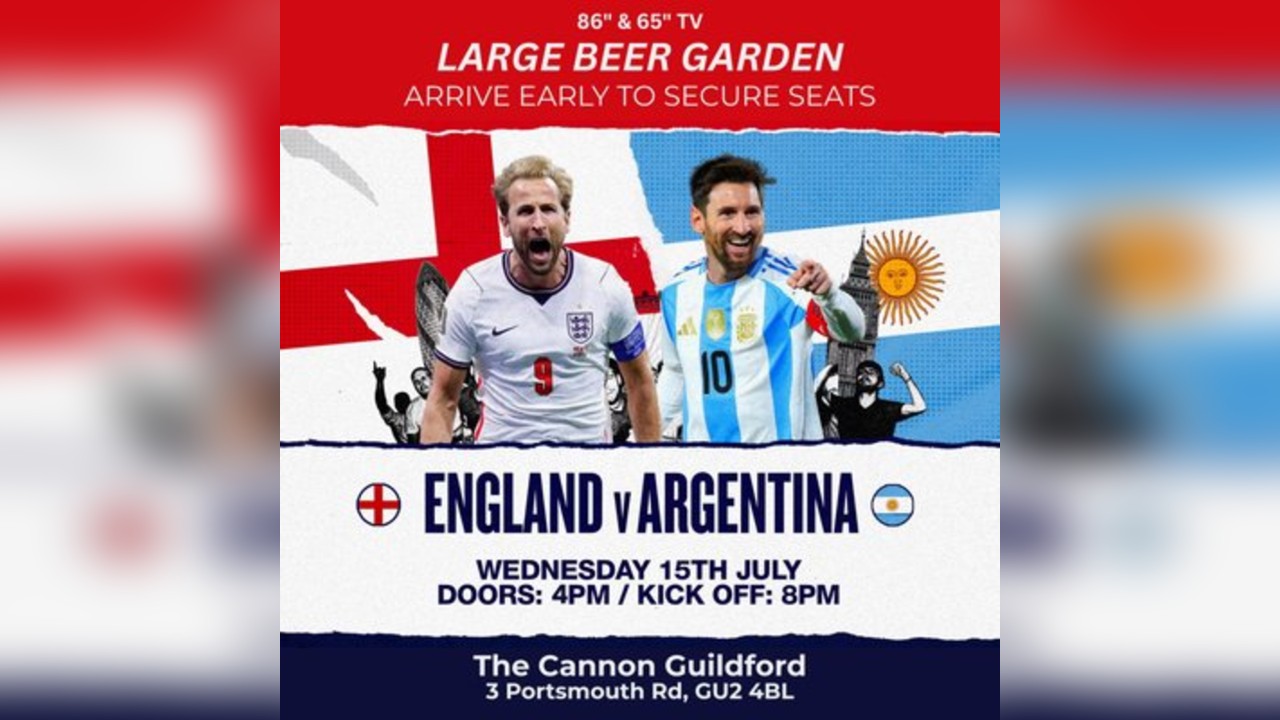 England VS Argentina GUILDFORD