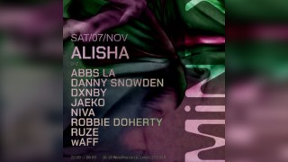Mint XL presents ALISHA + more