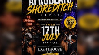 Afrobeats Shoreditch Party - Everyone Free Before 12AM