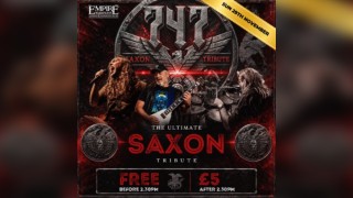 Saxon Tribute  747
