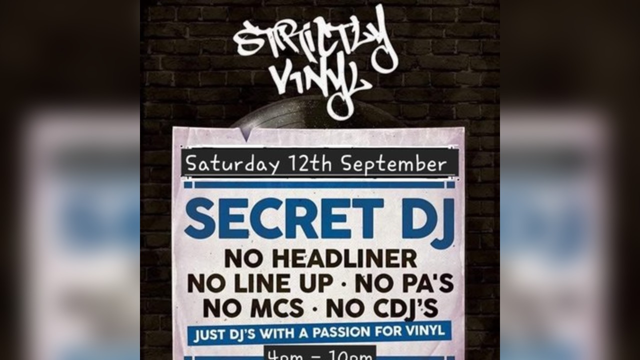 Strictly vinyl