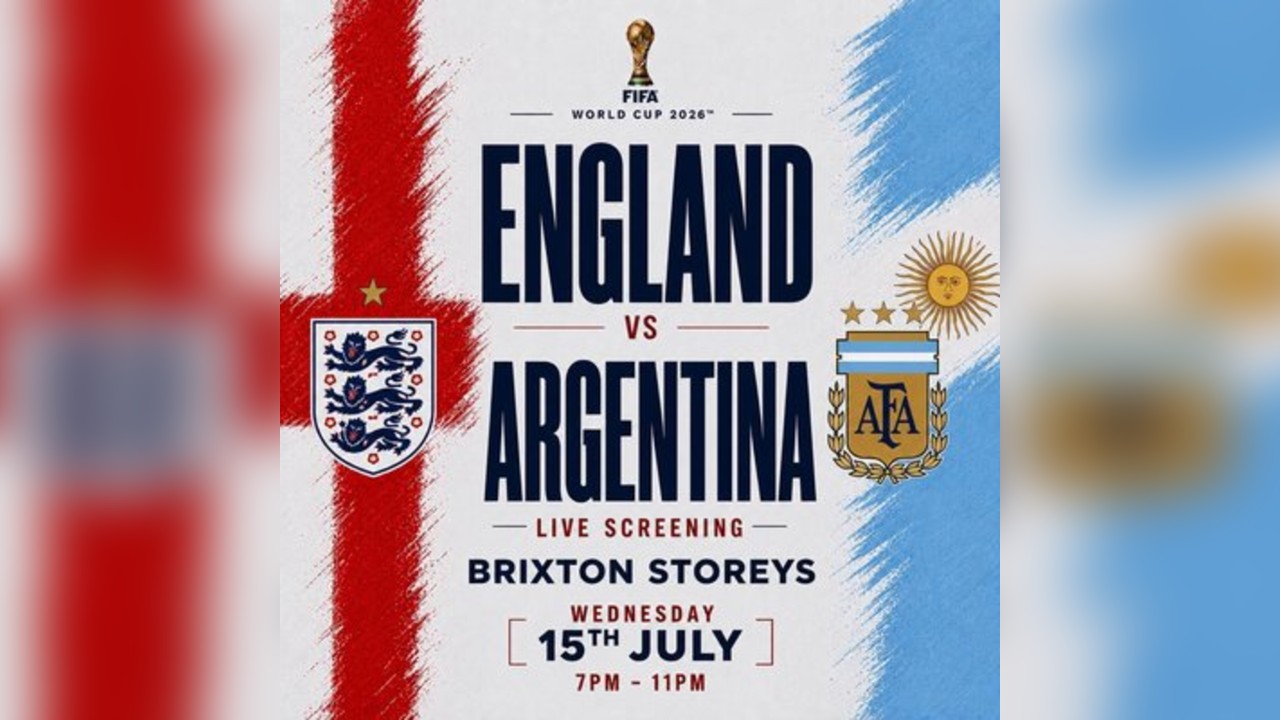 England vs Argentina : World Cup Watch Party