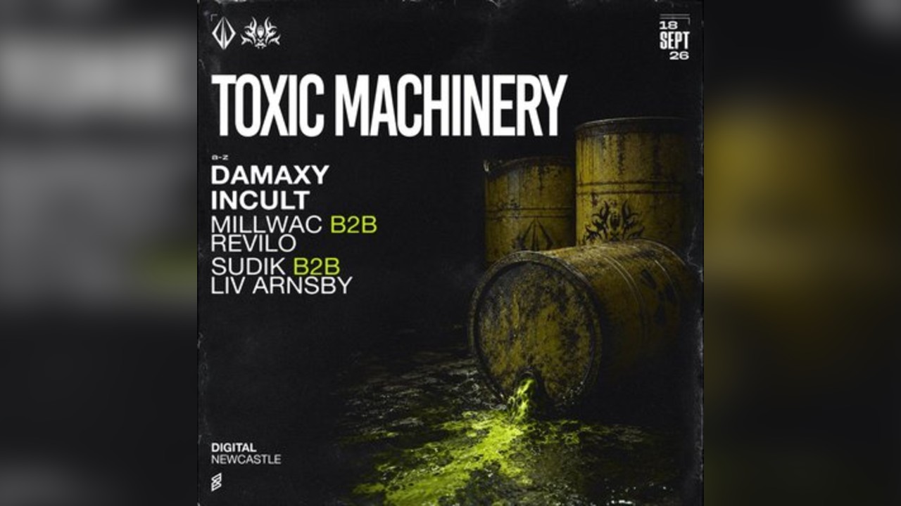 Dvoid x Khaotic Present: Toxic Machinery, Incult, Damaxy & More