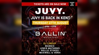 JUVY Under 18s - Summer Tour - Thur 27th August - KENT
