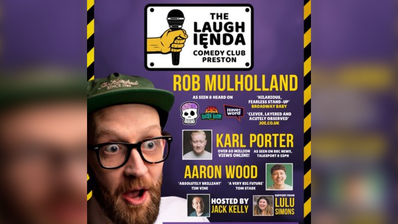 The Laughienda Comedy Club Preston | 5th Aug '26