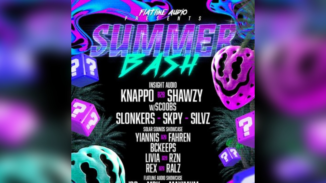 Flatline Audio Presents : Summer Bash