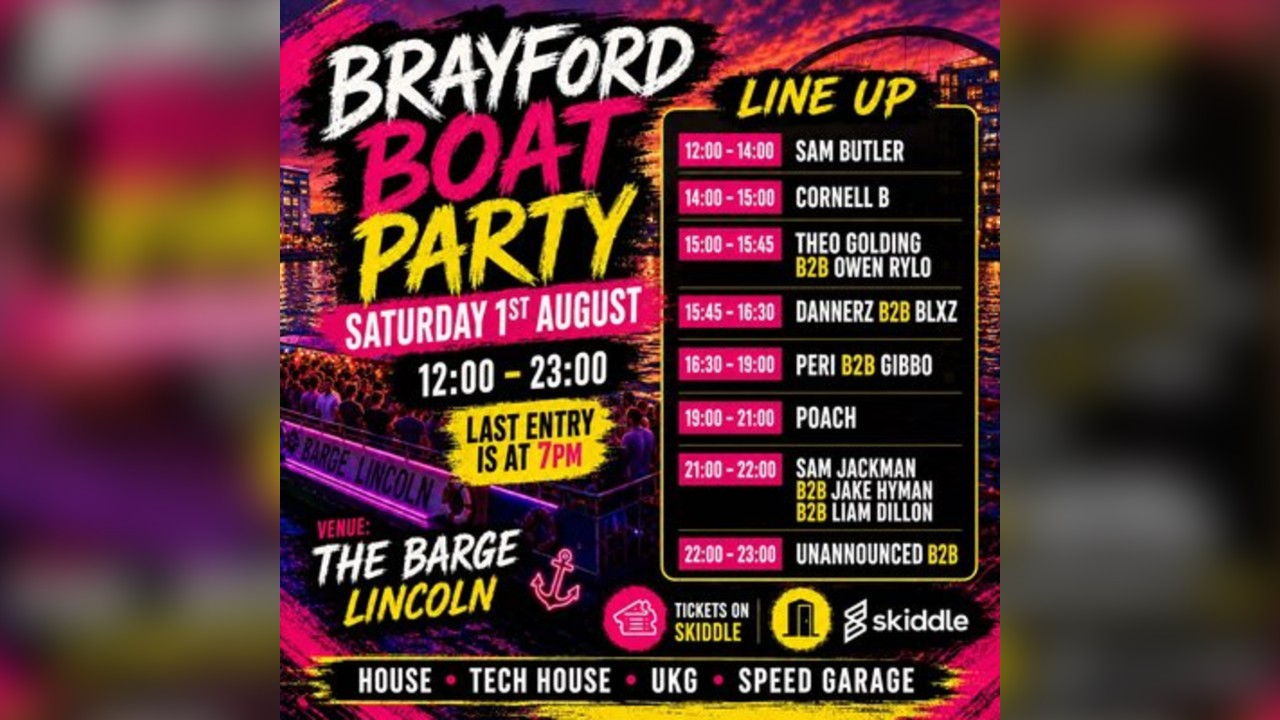 The Brayford Boat party