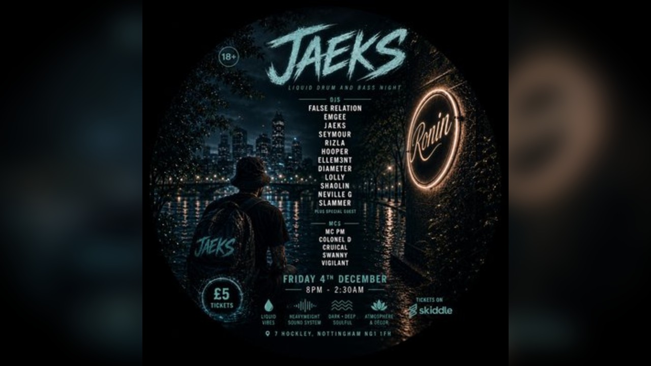 JAEKS Liquid Drum & Bass Night