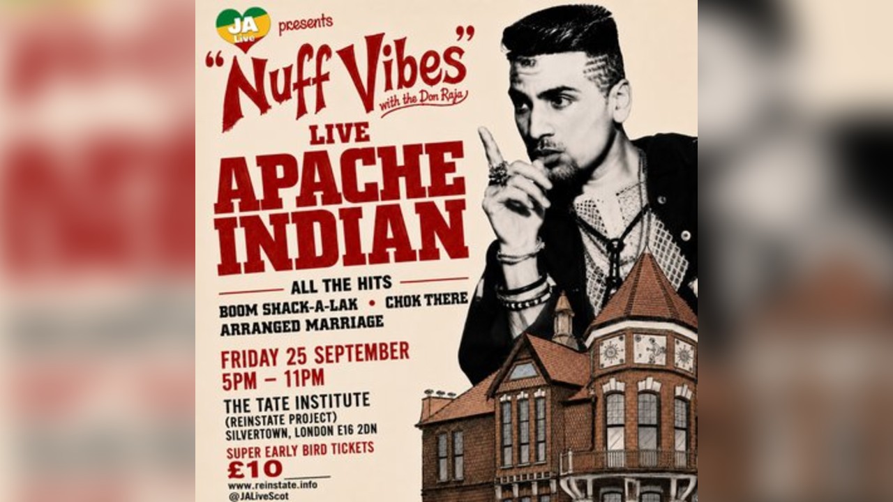 Nuff Vibes with Apache Indian