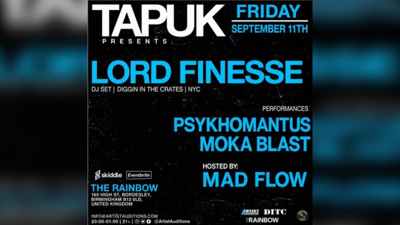 LORD FINESSE X PSYKHOMANTUS X Moka Blast X MadFlow
