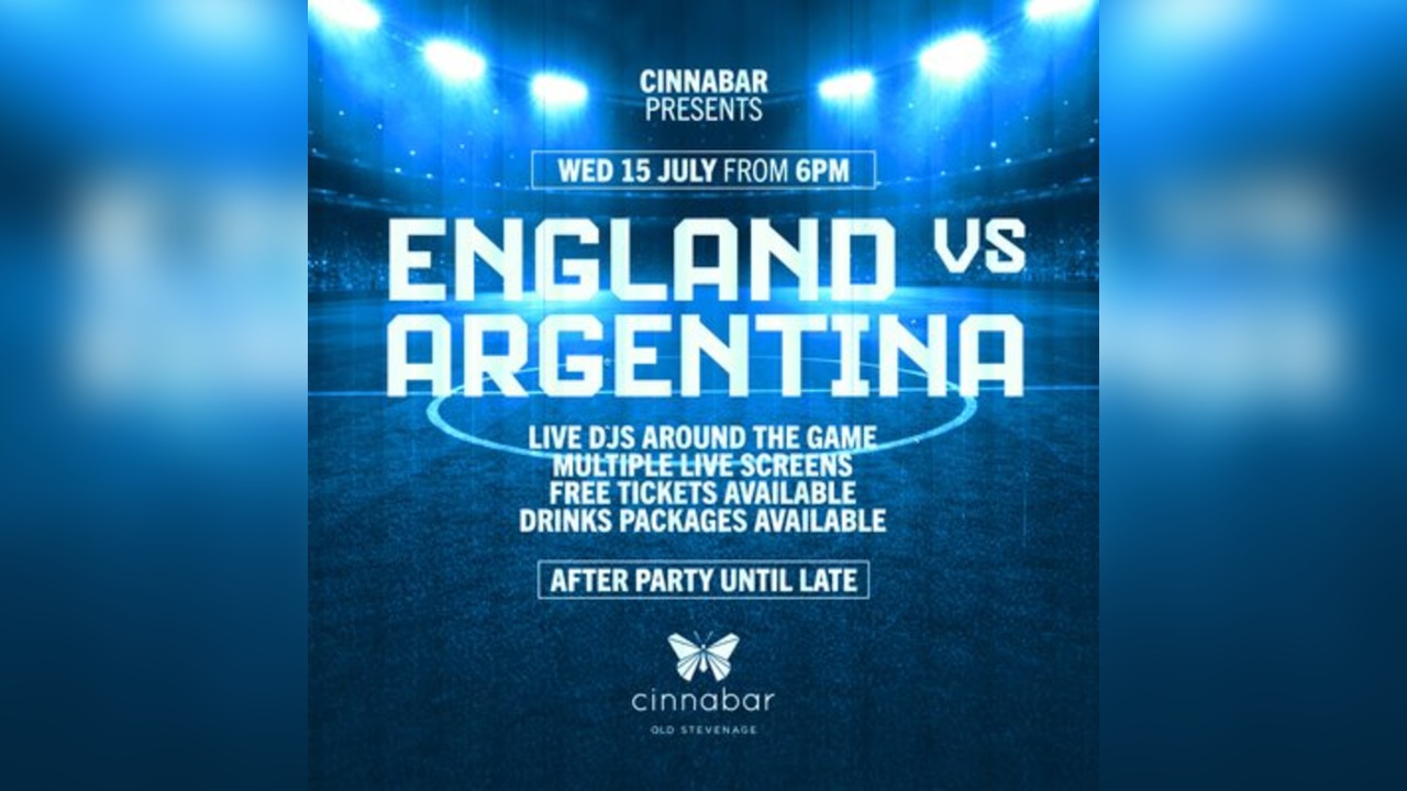 Cinnabar - England VS Argentina