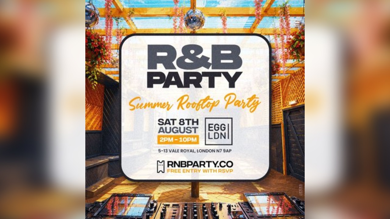 R&B PARTY - Summer Rooftop Party