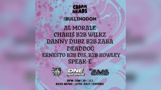 Croakheads: Open Decks at The Bullingdon
