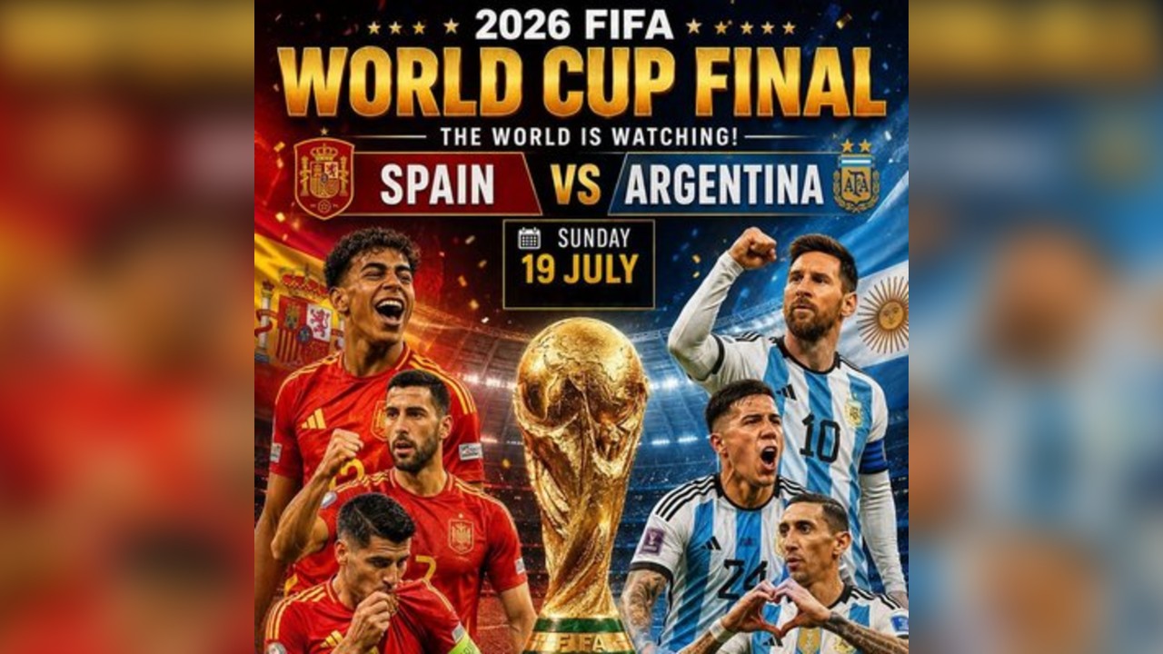 Spain vs Argentina : World Cup Final Watch + After Party