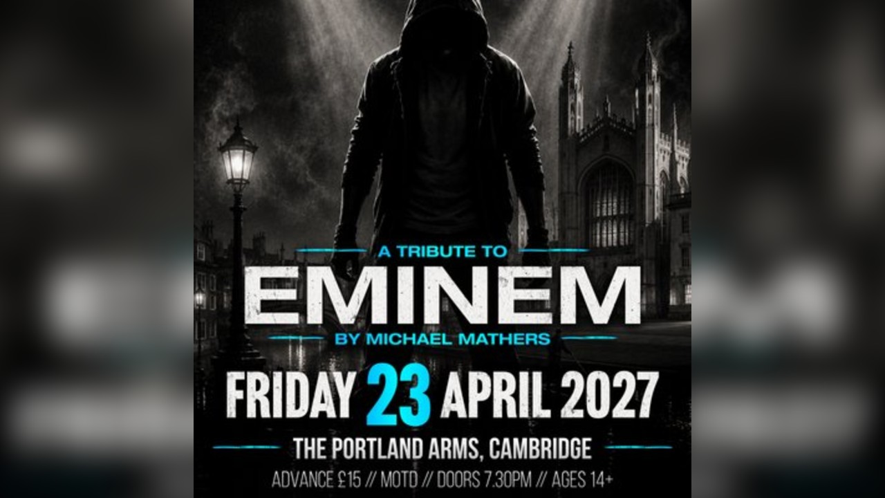 Eminem by Michael Mathers in Cambridge